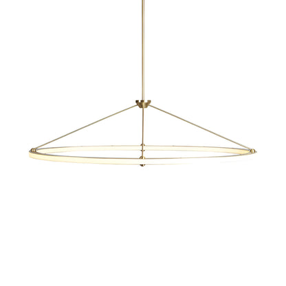Halo Oval LED Pendant Light.