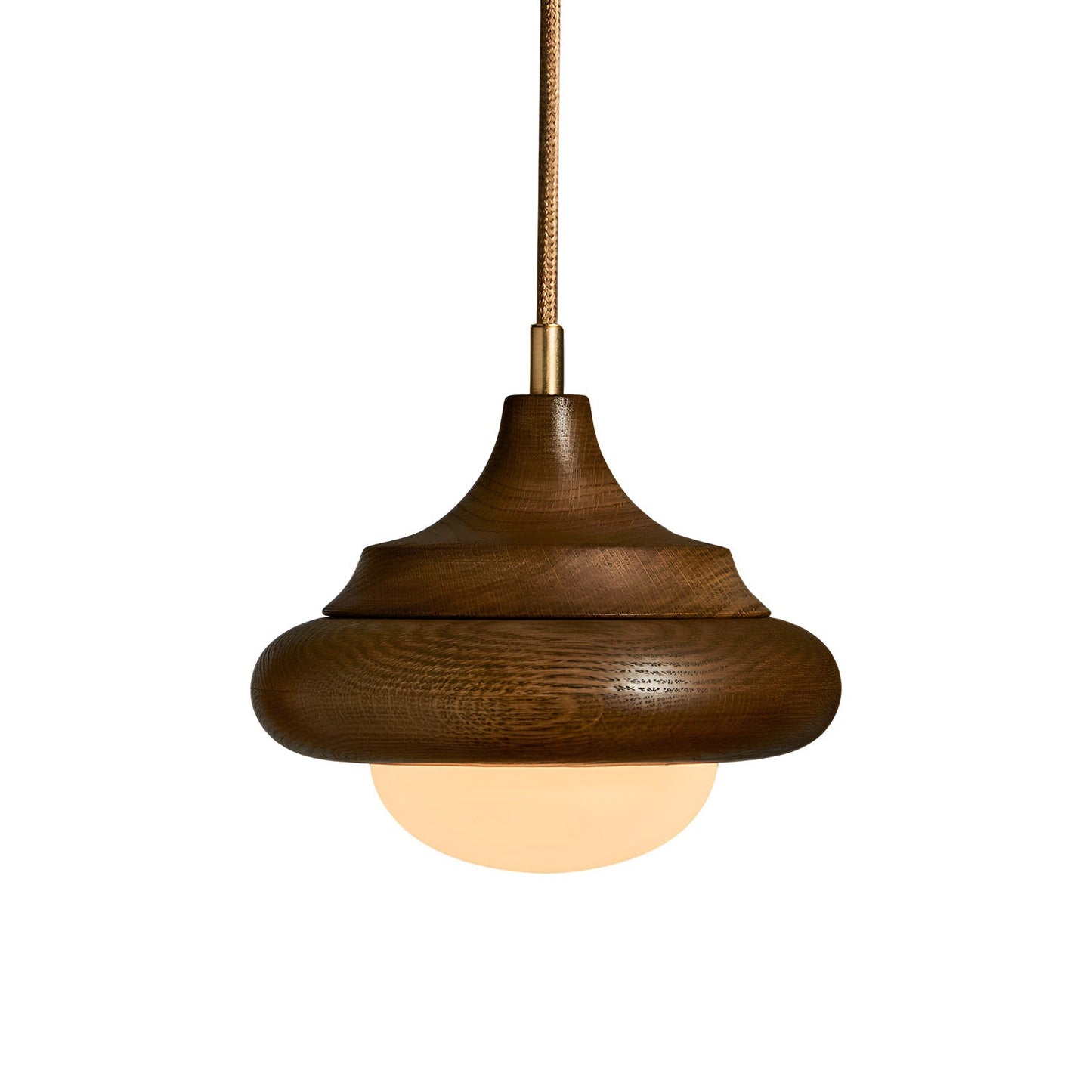 Humboldt LED Pendant Light in Vintage Oak.