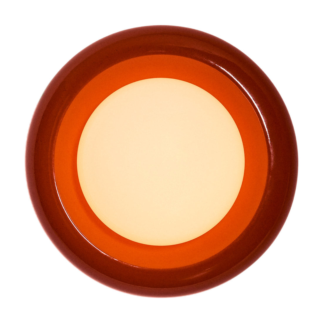 Humboldt LED Wall Light in Cayenne Ceramic (12-Inch).