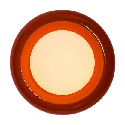 Humboldt LED Wall Light in Cayenne Ceramic (12-Inch).