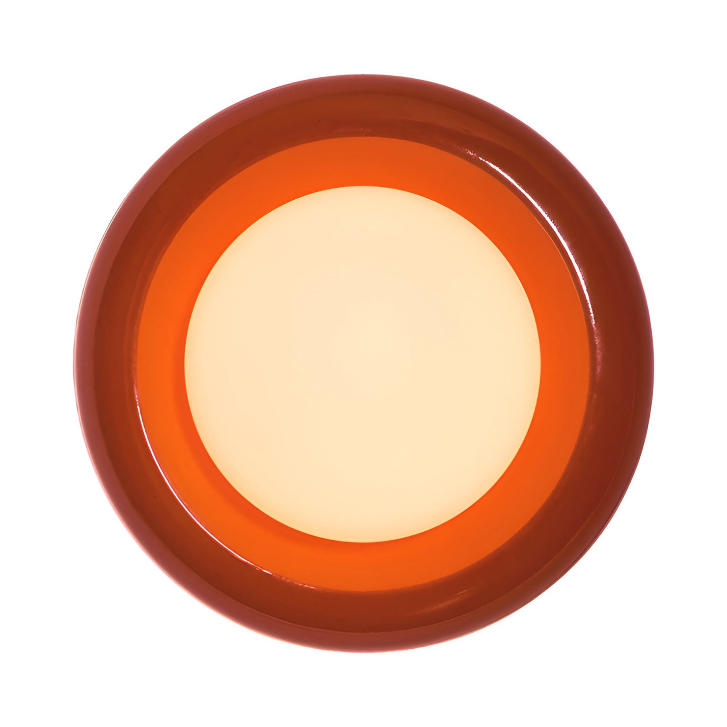 Humboldt LED Wall Light in Cayenne Ceramic.