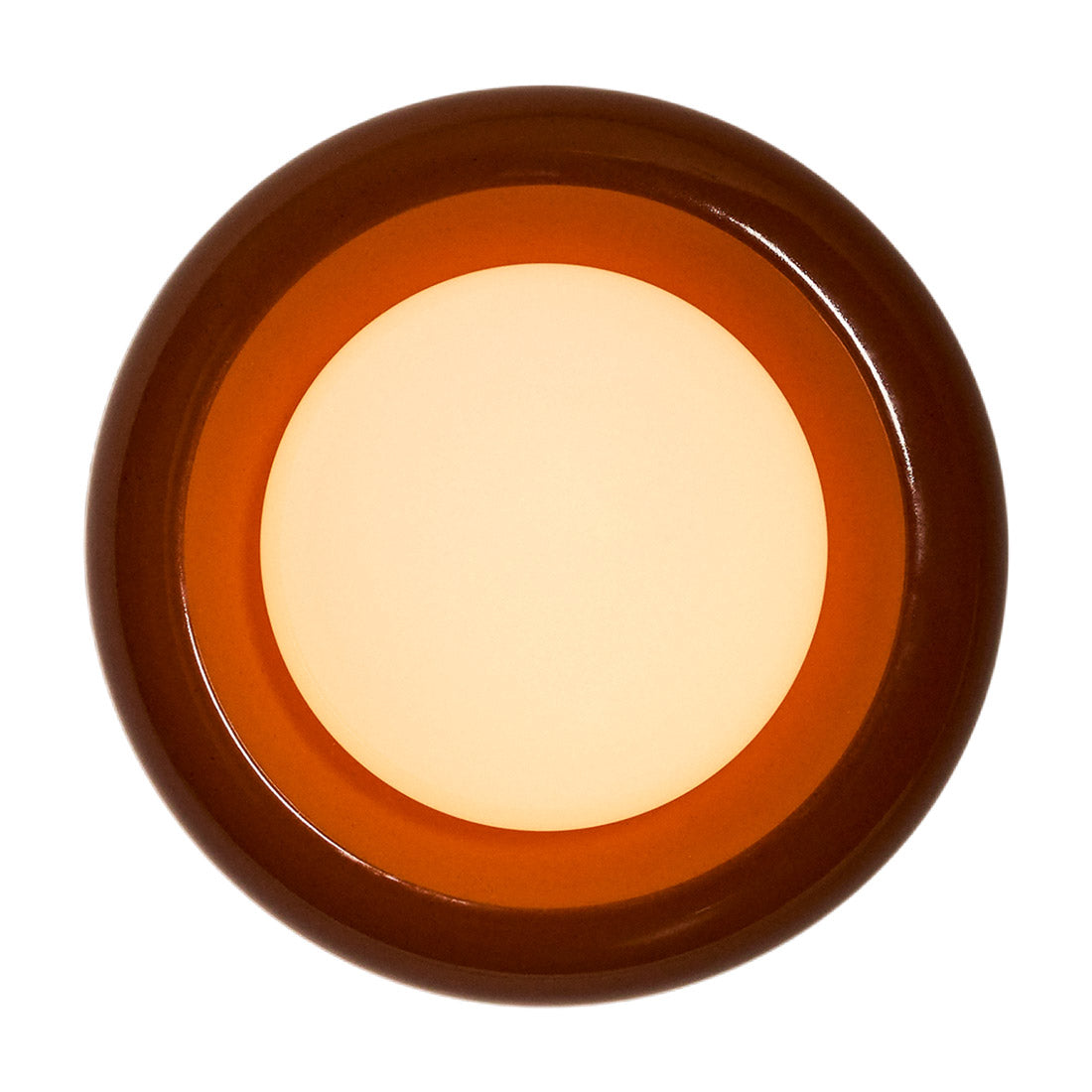 Humboldt LED Wall Light in Cinnamon Ceramic (12-Inch).