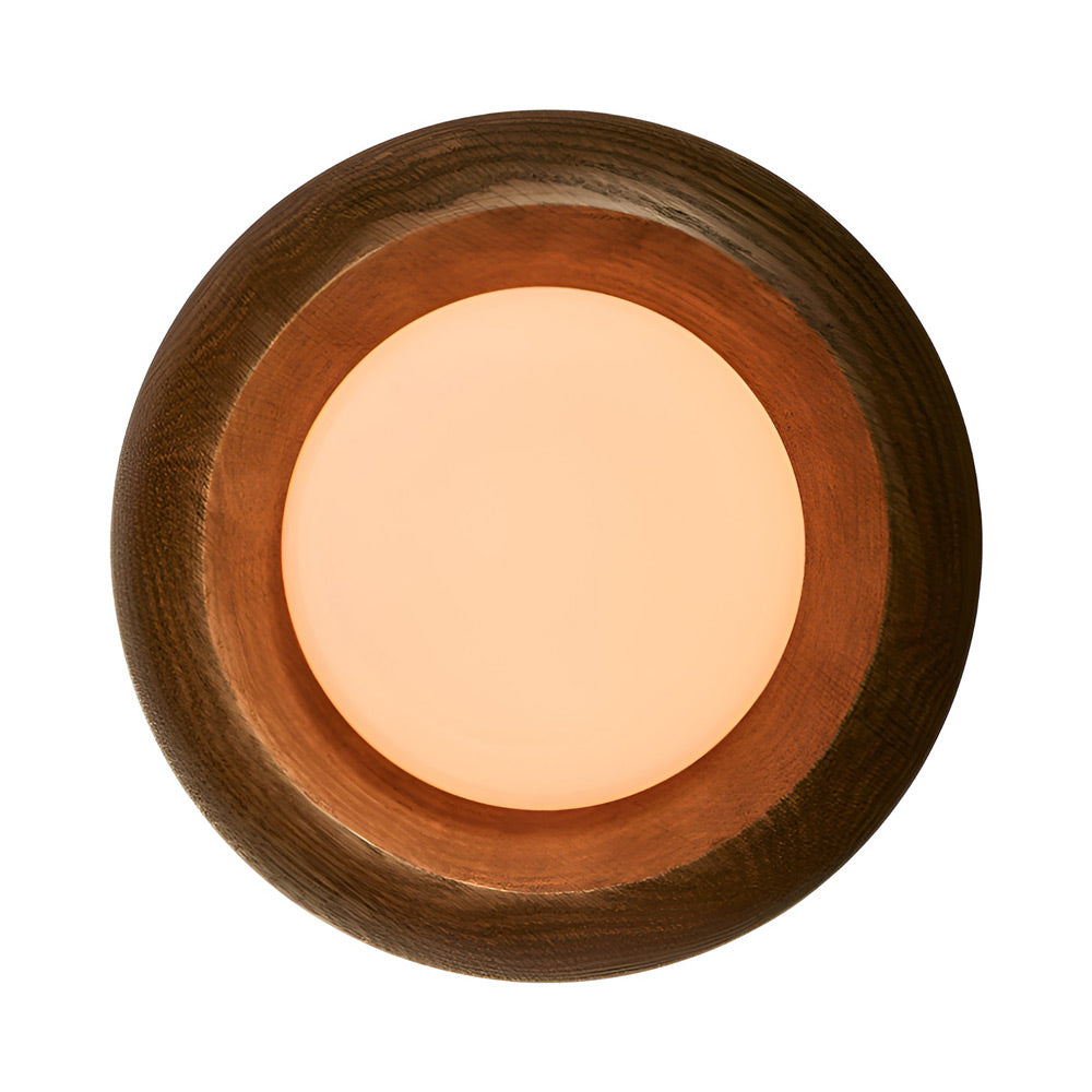 Humboldt LED Wall Light in Vintage Oak.