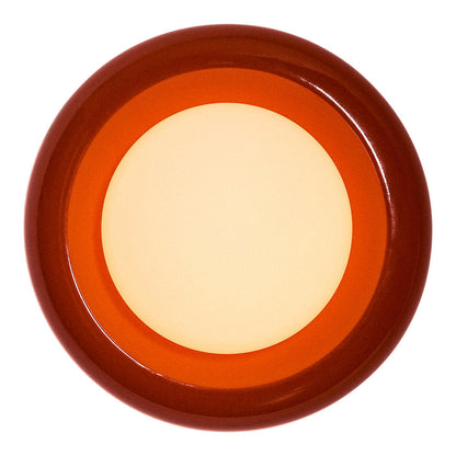 Humboldt LED Wall Light in Cayenne Ceramic (16-Inch).