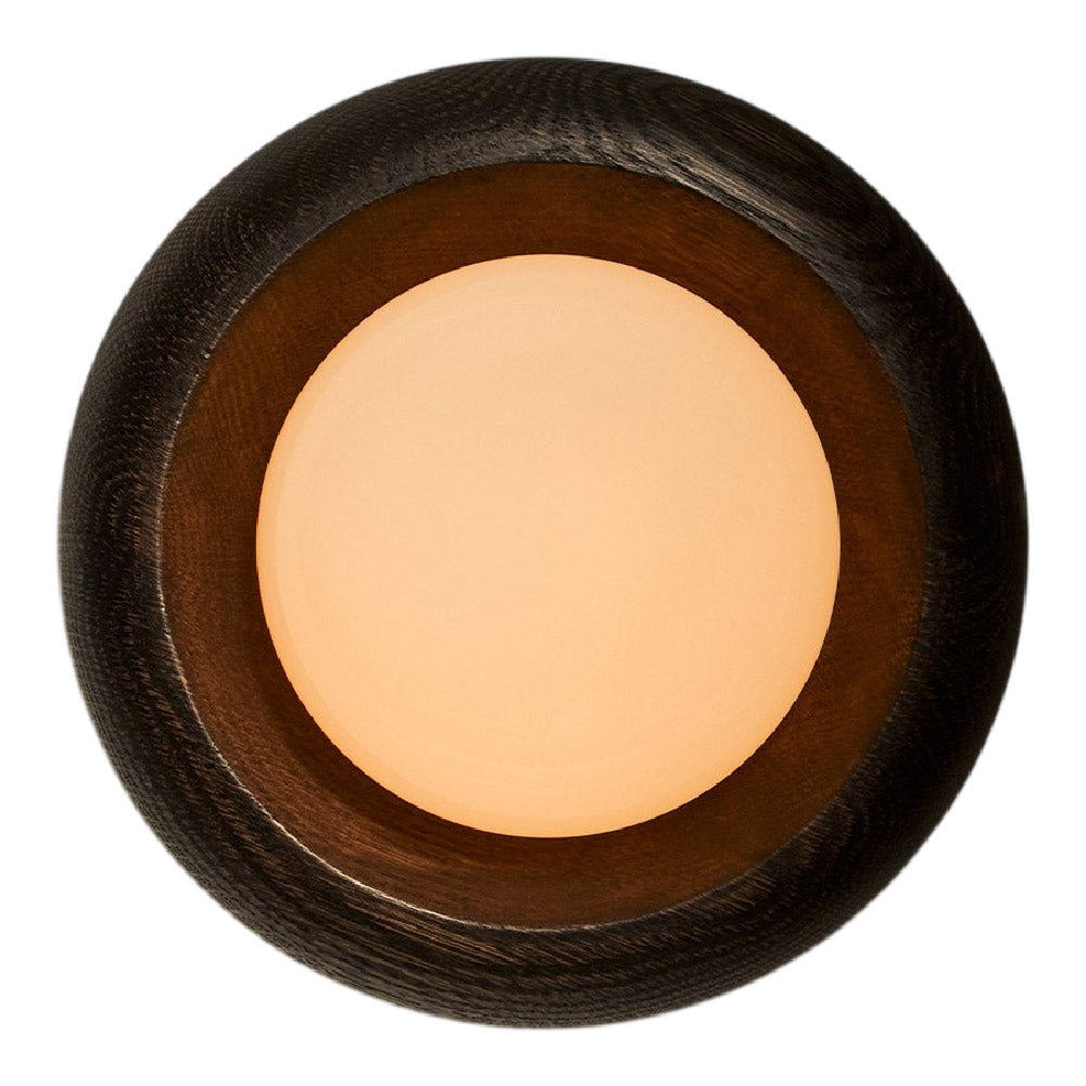 Humboldt LED Wall Light in Ebonized Oak (16-Inch).