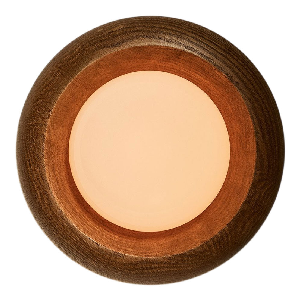 Humboldt LED Wall Light in Vintage Oak (16-Inch).