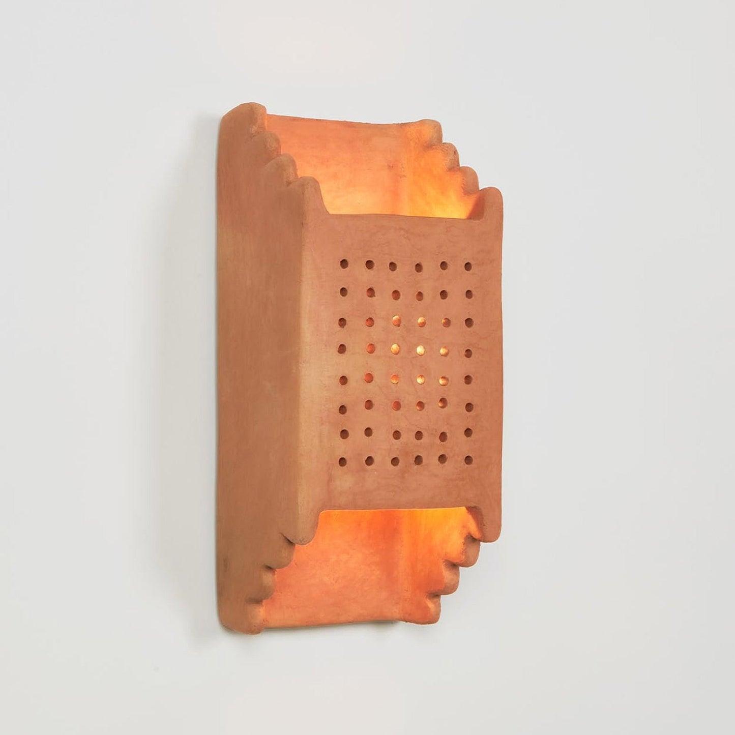 Kasbah Outdoor LED Wall Light in Detail.