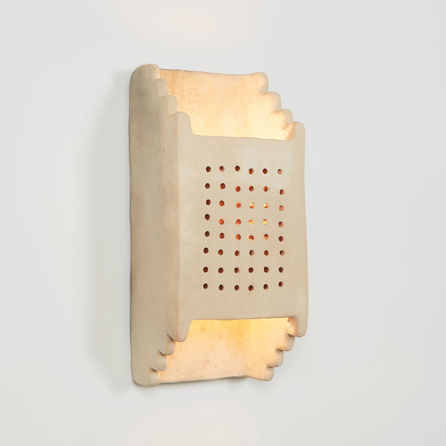 Kasbah Outdoor LED Wall Light in Detail.