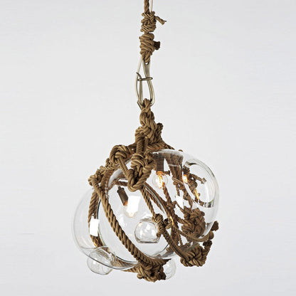 Knotty Bubbles Pendant Light in Detail.
