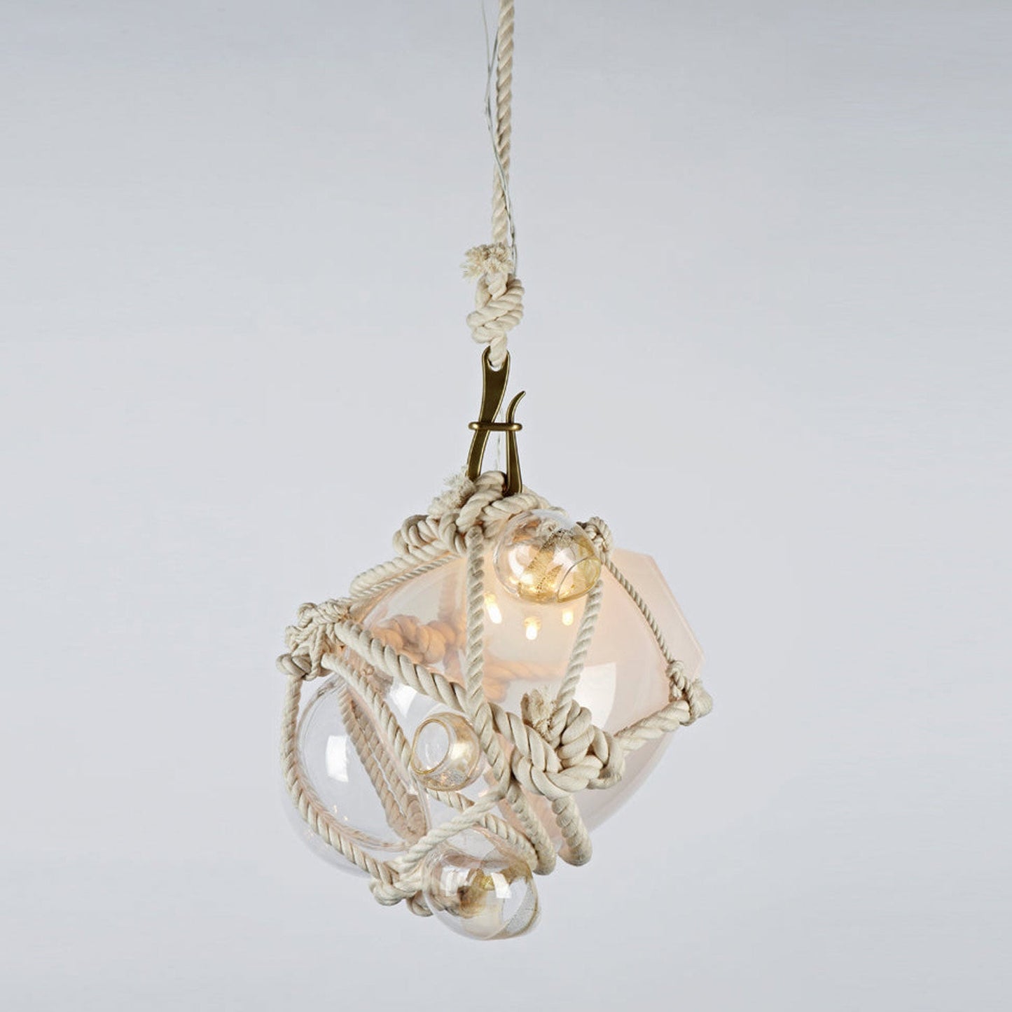 Knotty Bubbles Pendant Light in Detail.