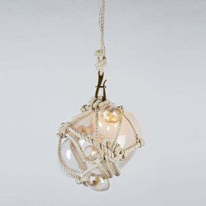 Knotty Bubbles Pendant Light in Detail.