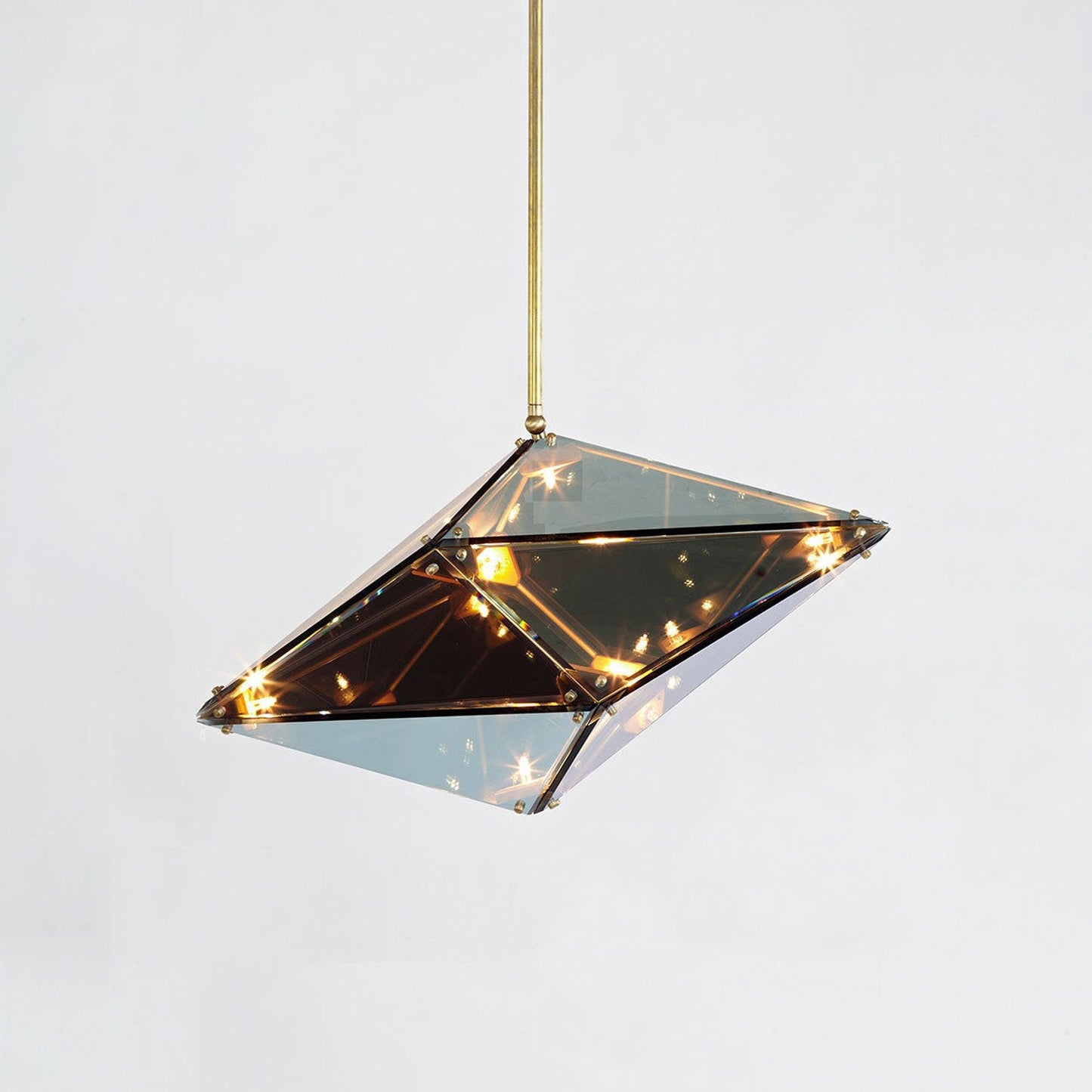 Maxhedron Horizontal Pendant Light in Detail.