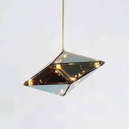 Maxhedron Horizontal Pendant Light in Detail.