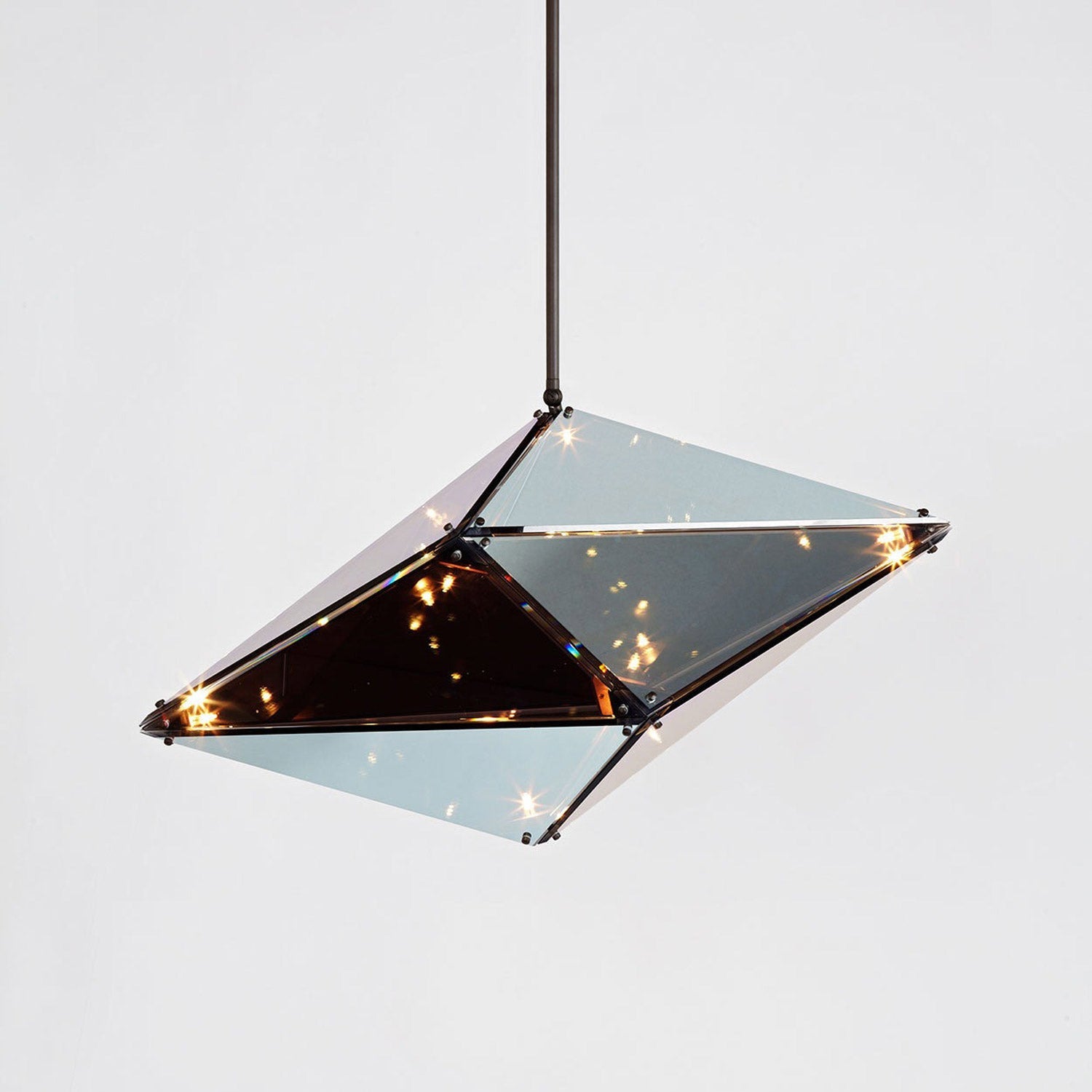 Maxhedron Horizontal Pendant Light in Detail.