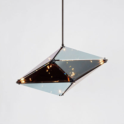 Maxhedron Horizontal Pendant Light in Detail.