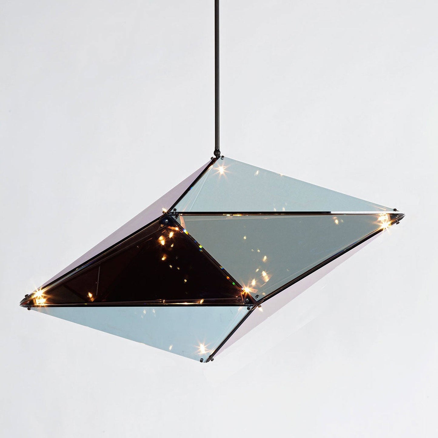 Maxhedron Horizontal Pendant Light in Detail.