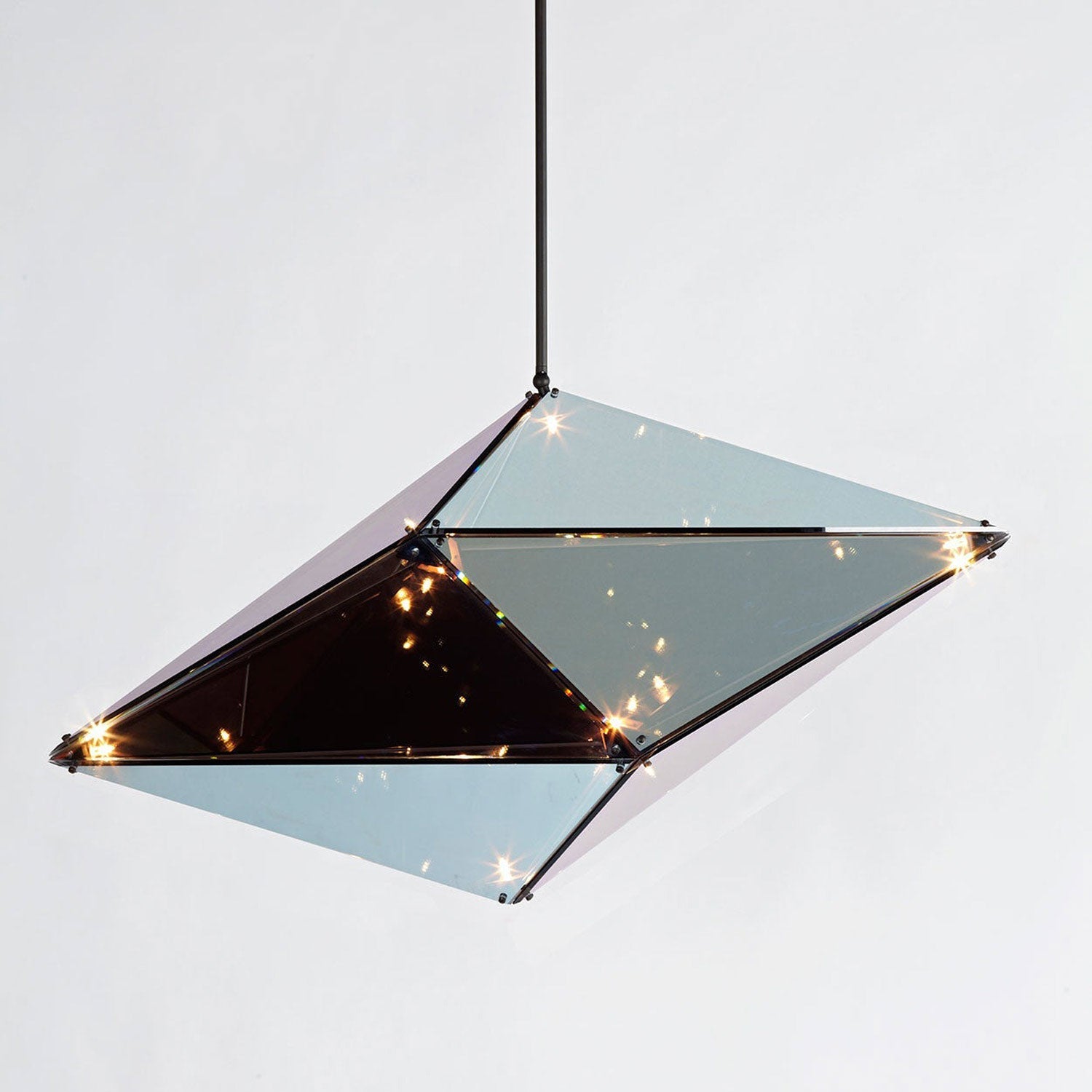 Maxhedron Horizontal Pendant Light in Detail.