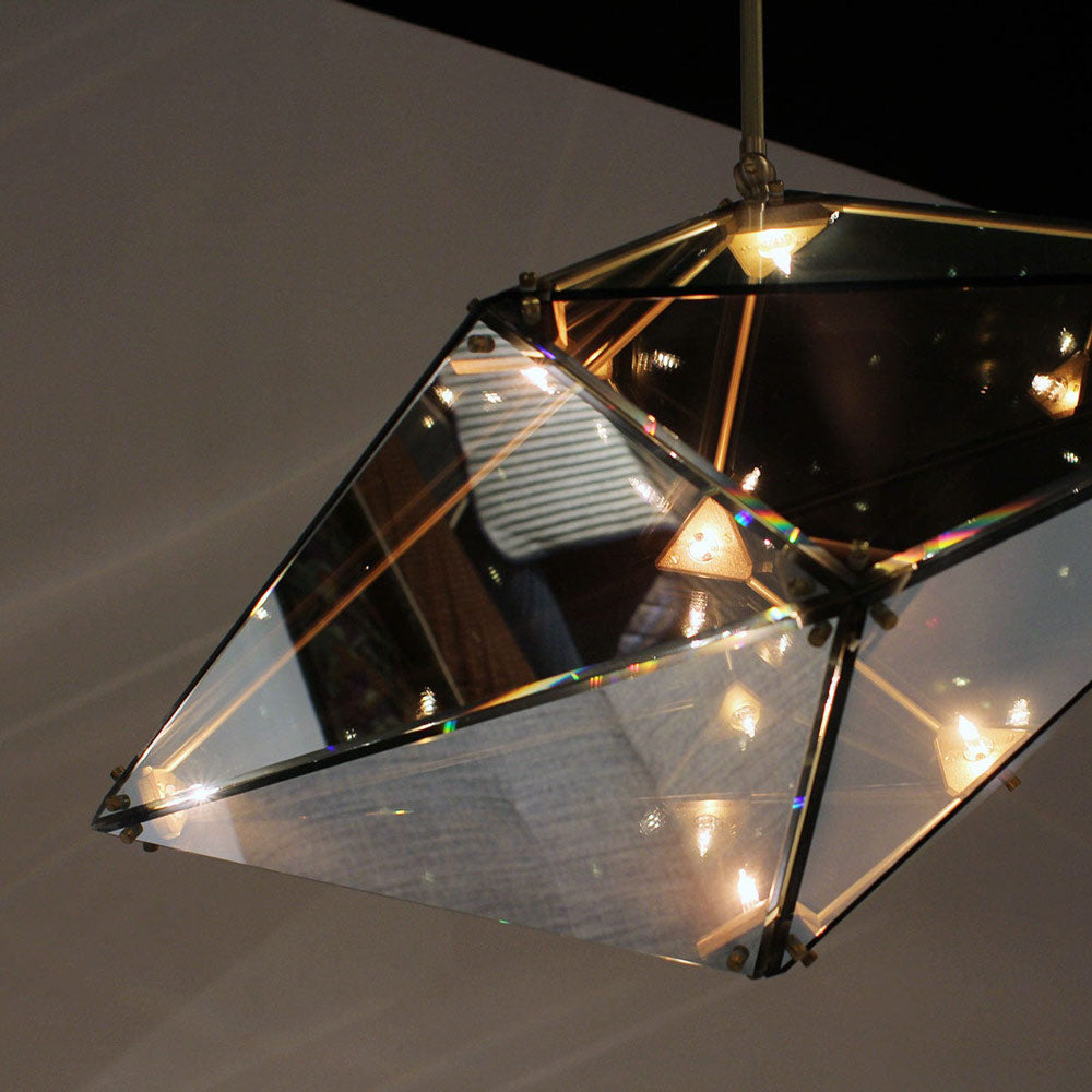 Maxhedron Horizontal Pendant Light in Detail.