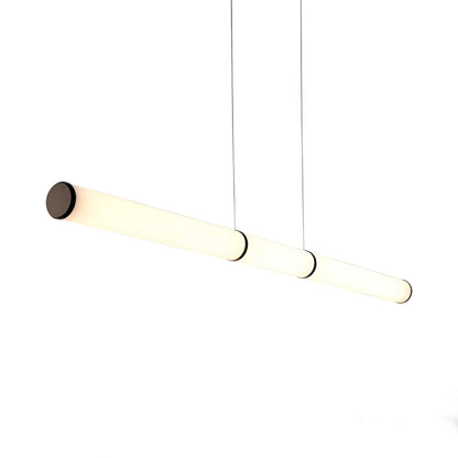 Mini Endless LED Pendant Light in Oil-Rubbed Bronze.