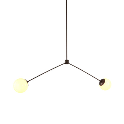 Modo Pendant Light in Bronze/Cream (2-Light).