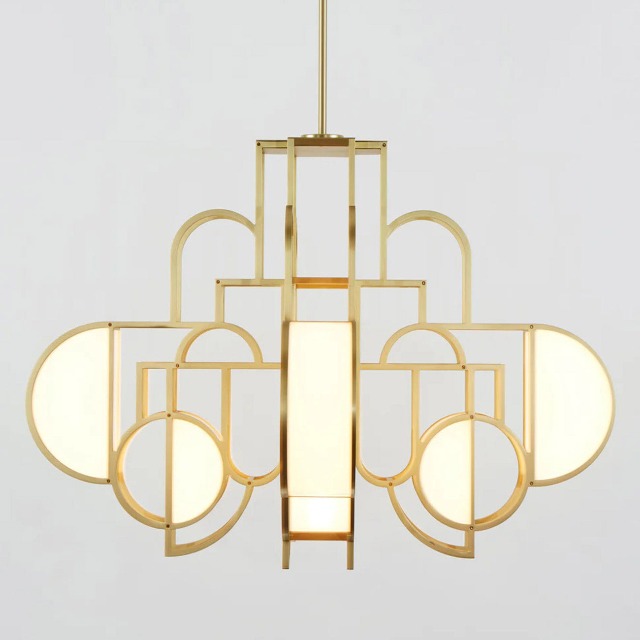 Moonrise LED Chandelier in Detail.