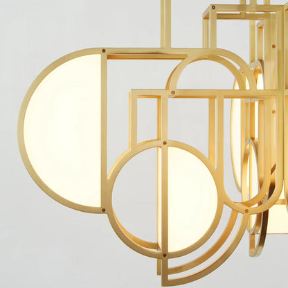 Moonrise LED Chandelier in Detail.