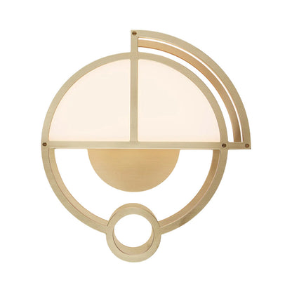 Moonrise round LED Wall Light.