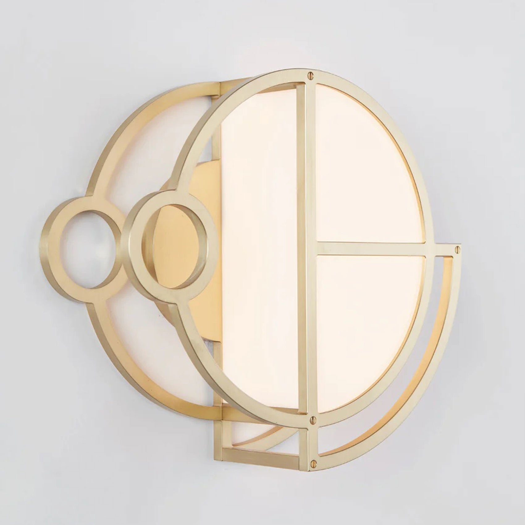Moonrise round LED Wall Light in Detail.
