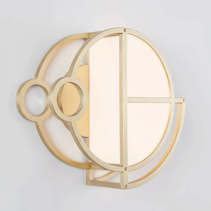 Moonrise round LED Wall Light in Detail.