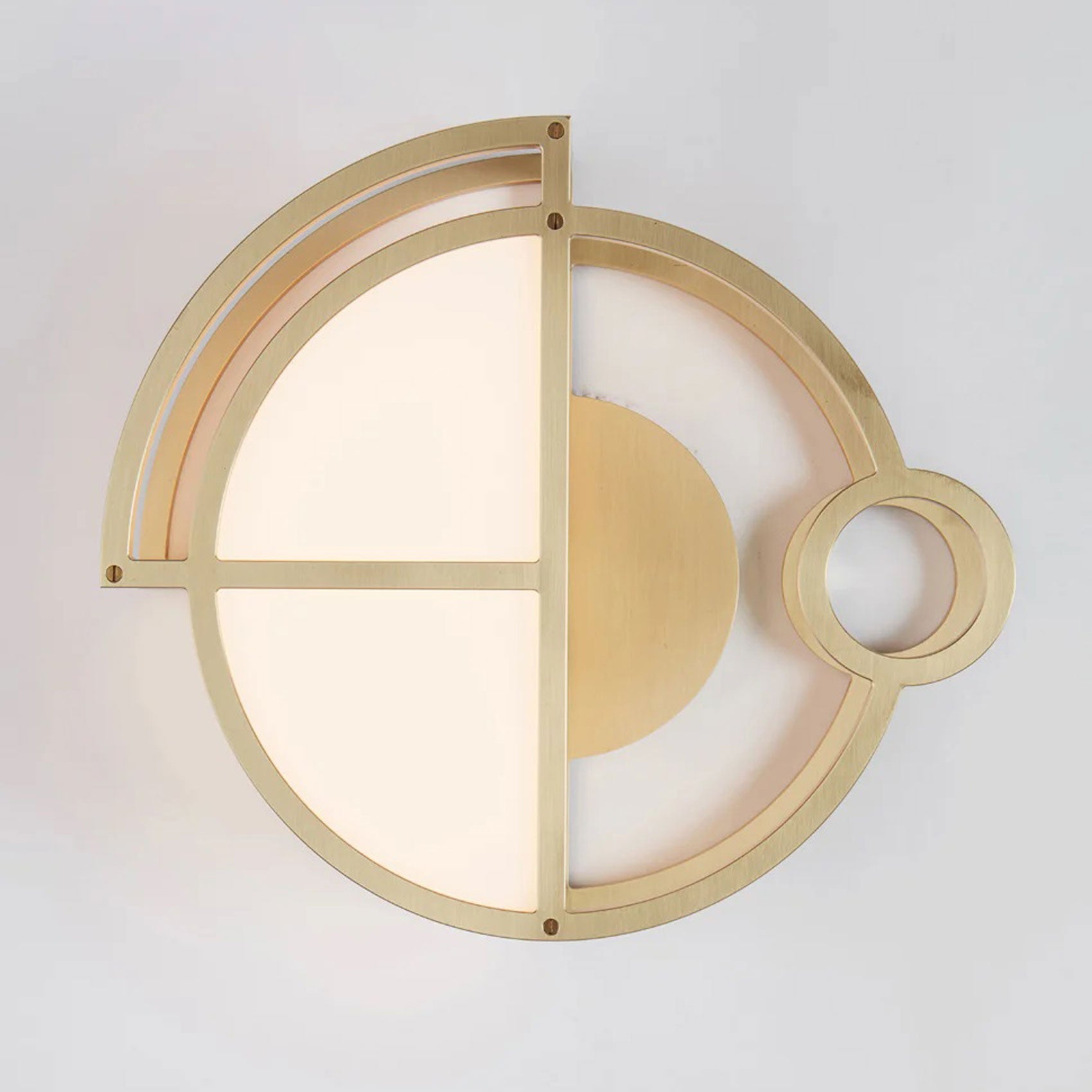 Moonrise round LED Wall Light in Detail.