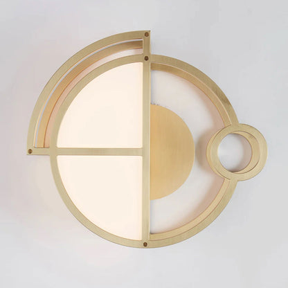 Moonrise round LED Wall Light in Detail.