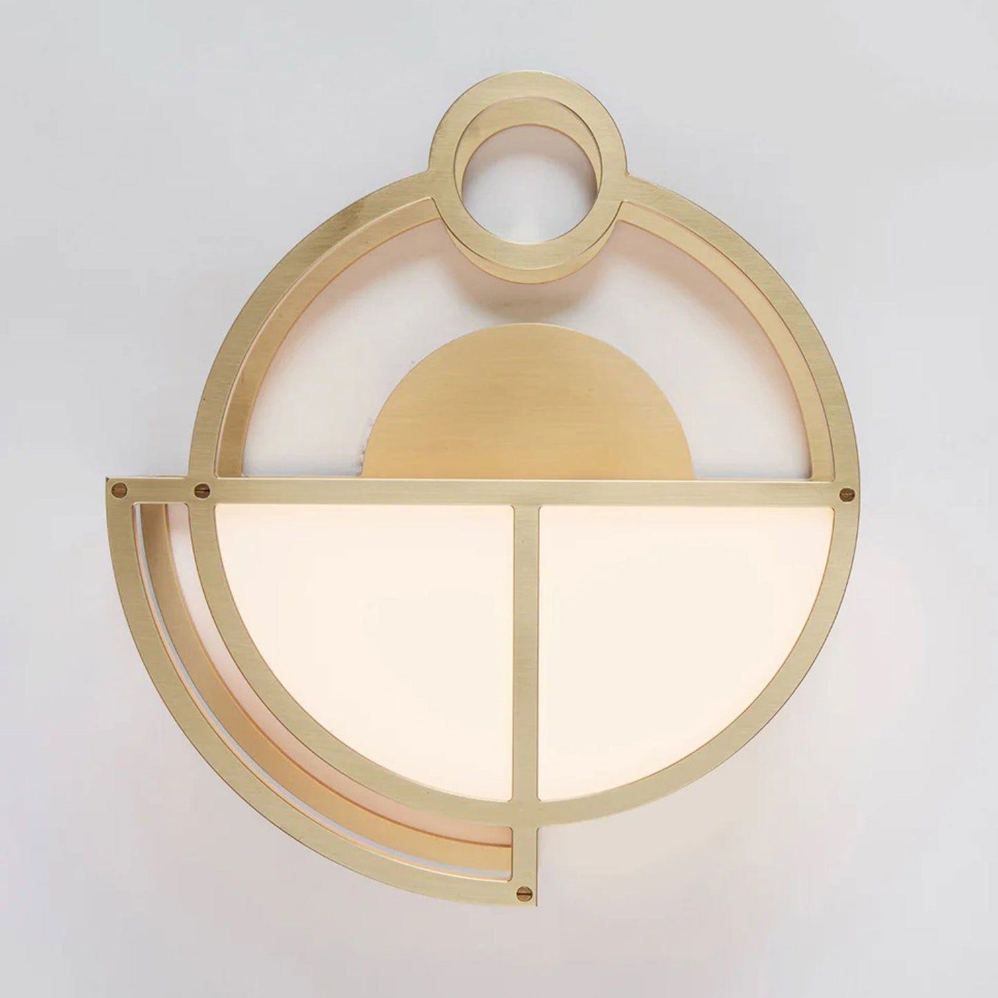 Moonrise round LED Wall Light in Detail.