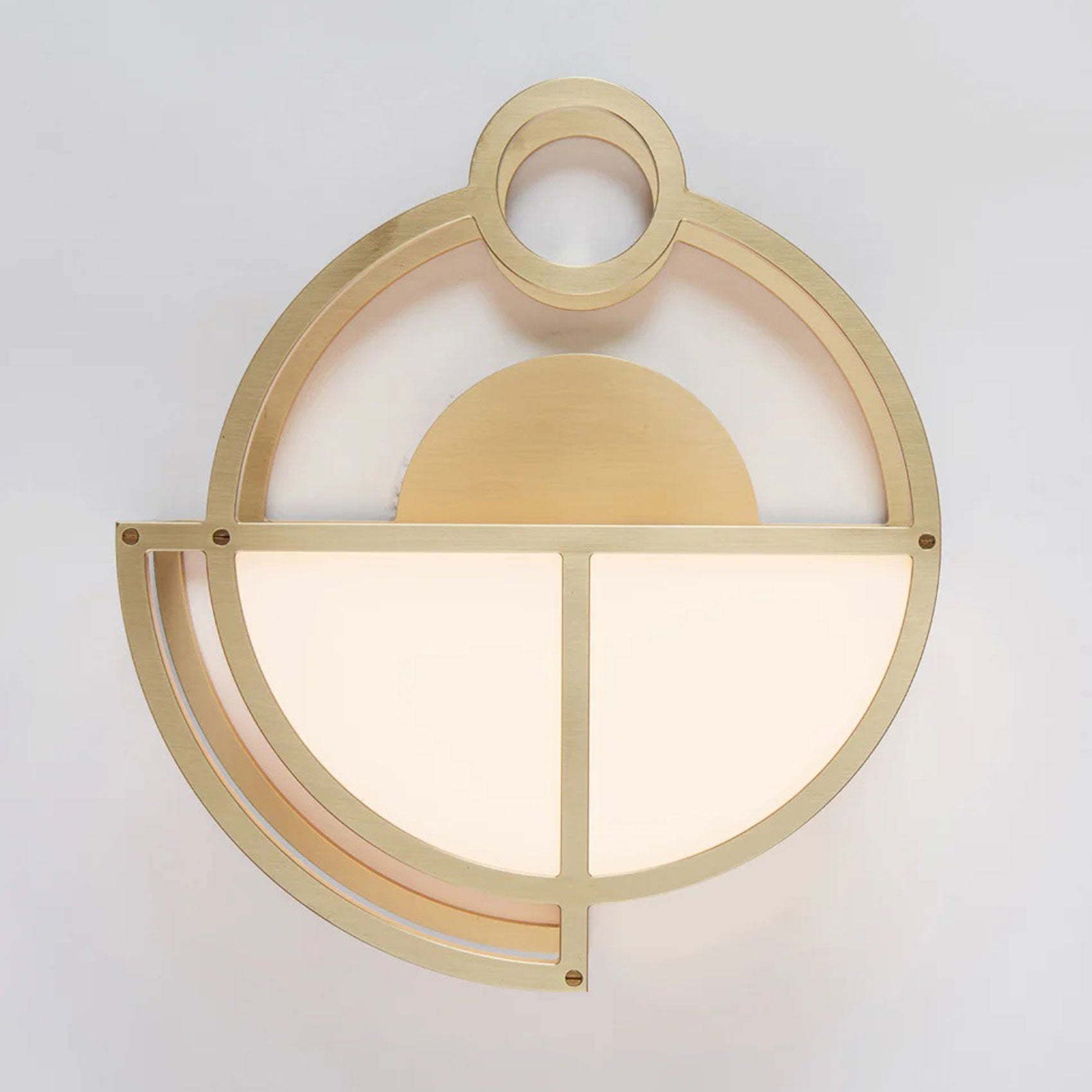Moonrise round LED Wall Light in Detail.