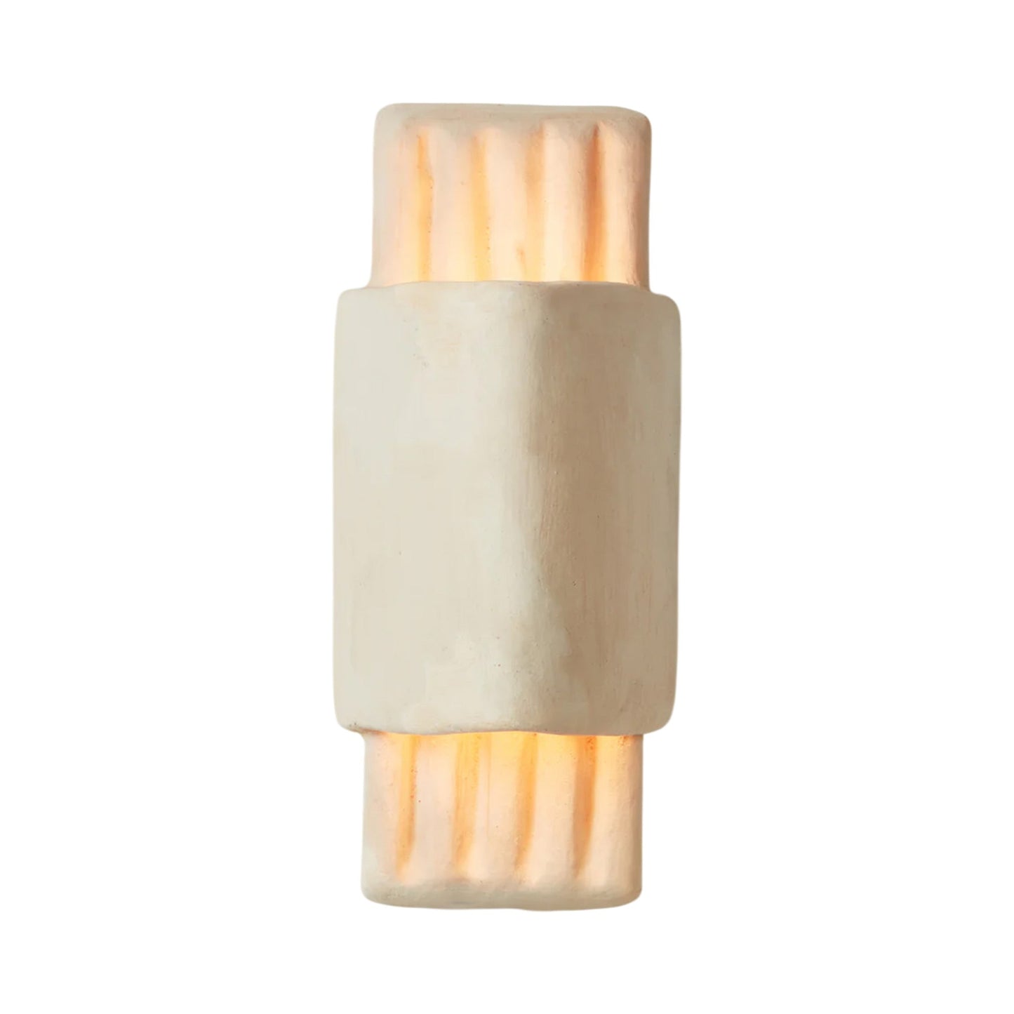 Nader LED Wall Light in White.