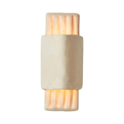 Nader LED Wall Light in White.