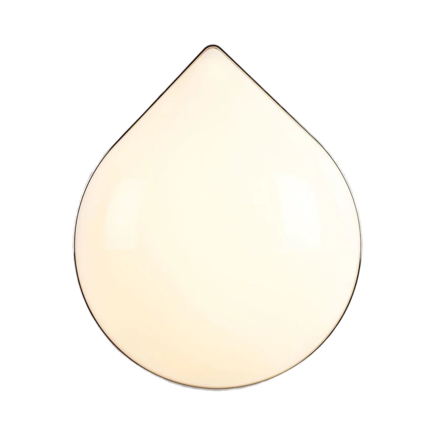 Odds and Ends Teardrop LED Bath Wall Light in Polished Nickel.