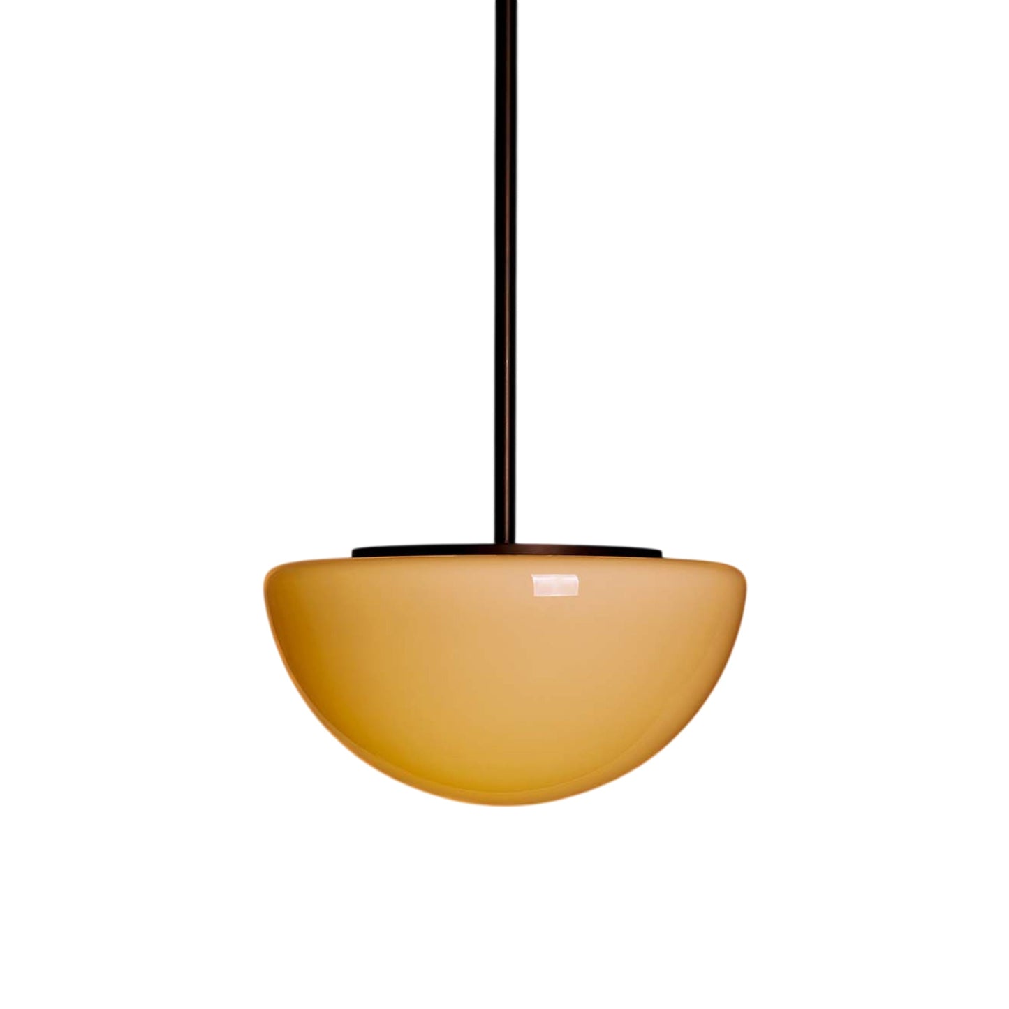 Pearl LED Pendant Light in Oil Rubbed Bronze (Cased Fume).