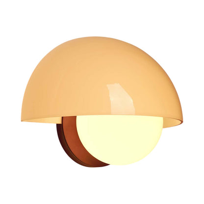 Pearl LED Wall Light in Oil Rubbed Bronze (Cased Peach).