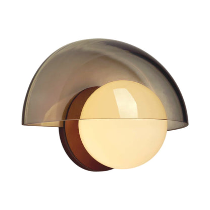 Pearl LED Wall Light in Oil Rubbed Bronze (Fume).