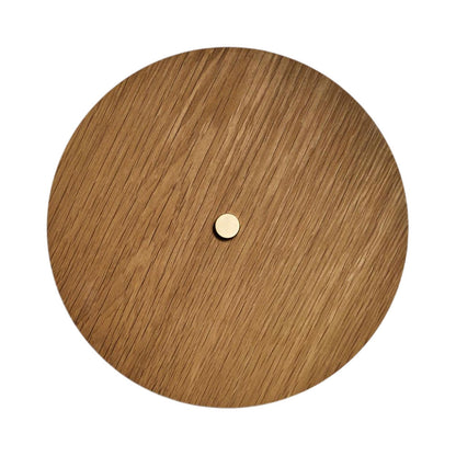 Pith LED Wall Light in White Oak (Thumb Screw).