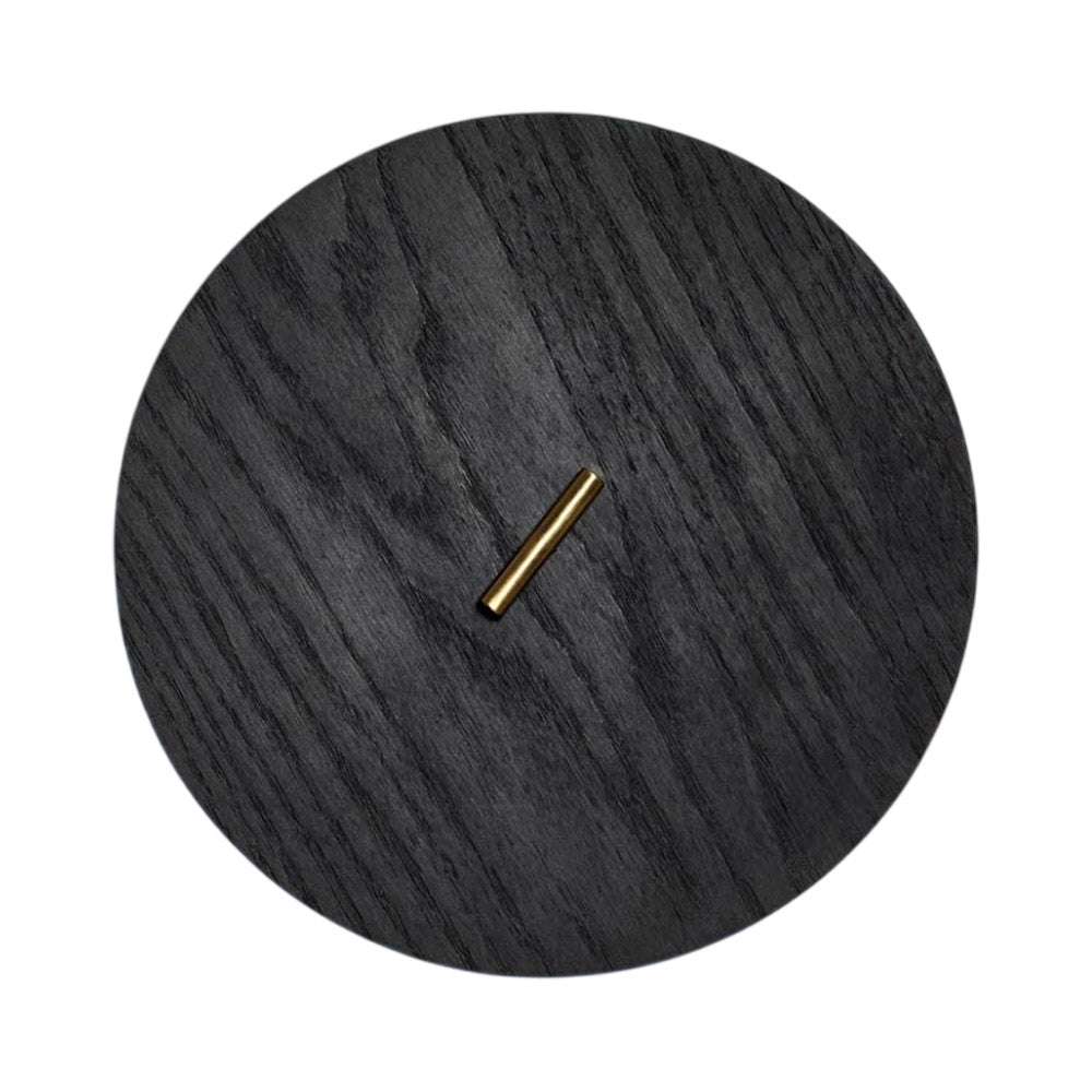 Pith LED Wall Light in Ebonized Oak (Toggle).