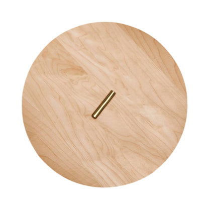 Pith LED Wall Light in Hard Maple (Toggle).