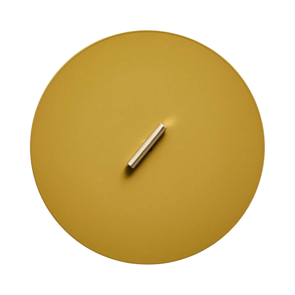 Pith LED Wall Light in Maize (Toggle).