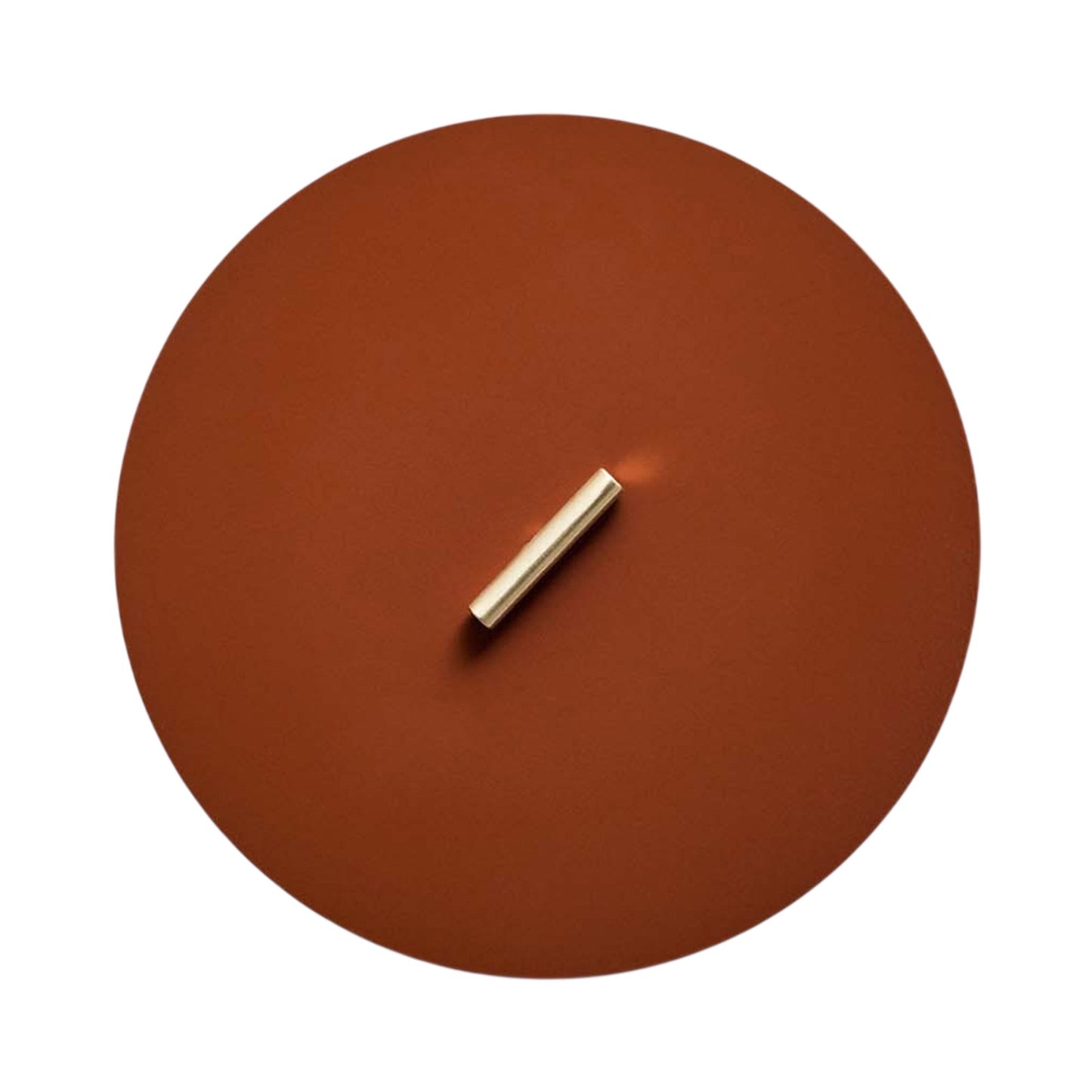 Pith LED Wall Light in Terra Rosa (Toggle).