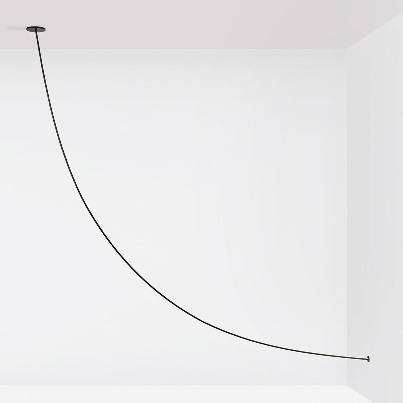 Pole LED Ceiling-to-Wall Light in Detail.