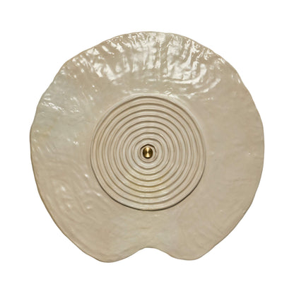 Resonance I LED Wall Light in Gloss White.