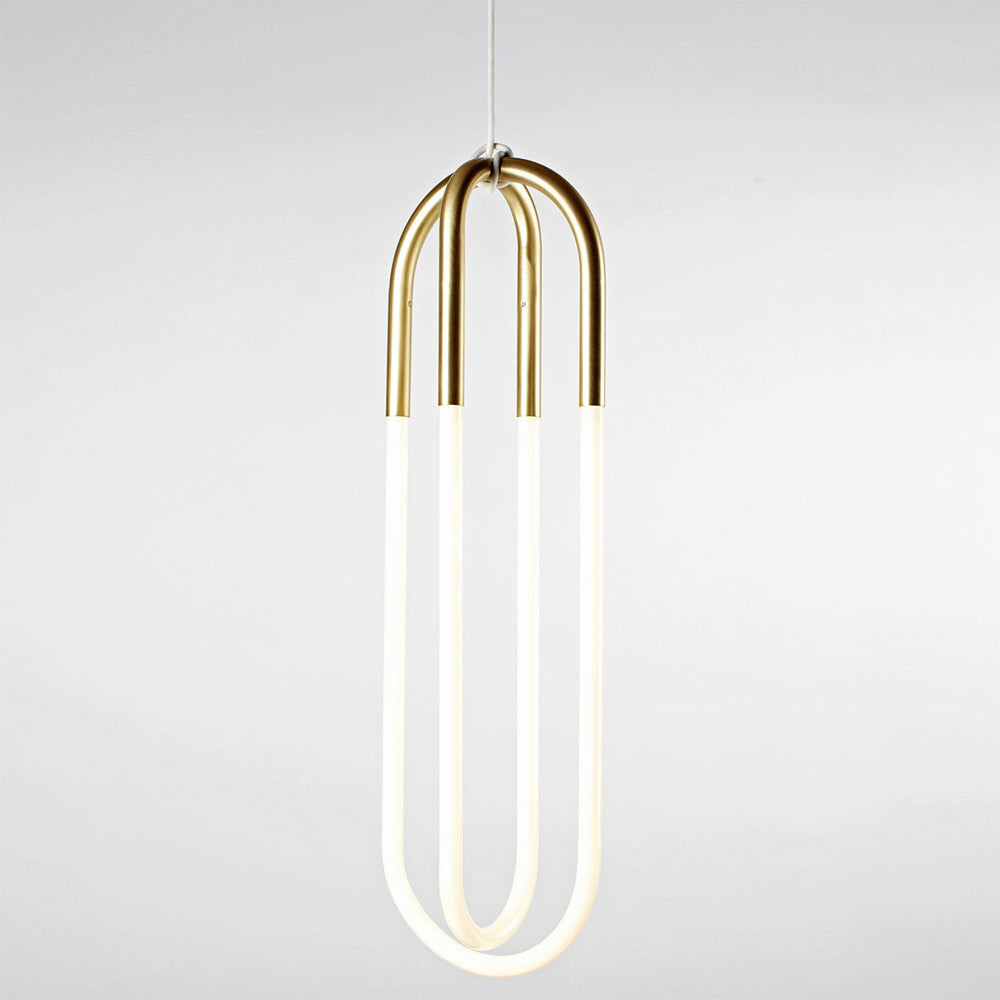 Rudi Double Loop LED Pendant Light in Detail.