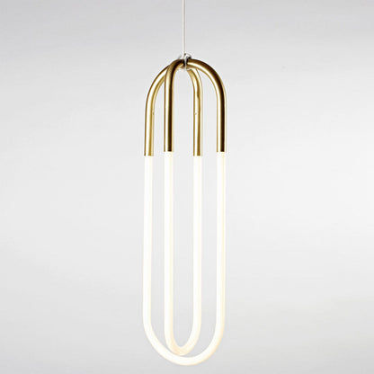 Rudi Double Loop LED Pendant Light in Detail.