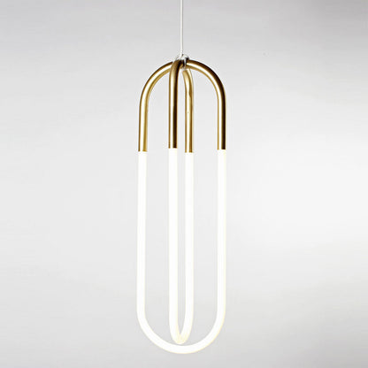 Rudi Double Loop LED Pendant Light in Detail.