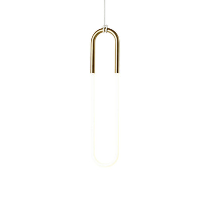 Rudi LED Pendant Light (7"W X 35"H).